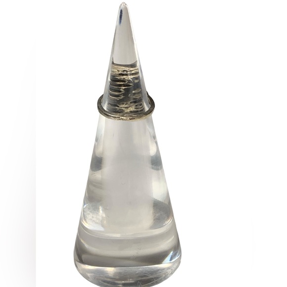 Lace Filigree Cut Out Antique Silver Tone Fashion Costume Woman’s Ring Jewelry - Picture 6 of 7